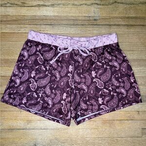 Lucky Brand Pink Paisley Shorts